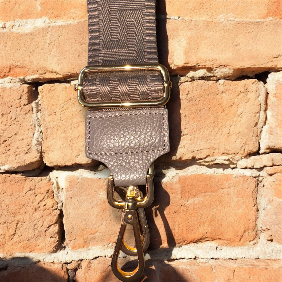Statementgurt/Taschenriemen/ Taupe