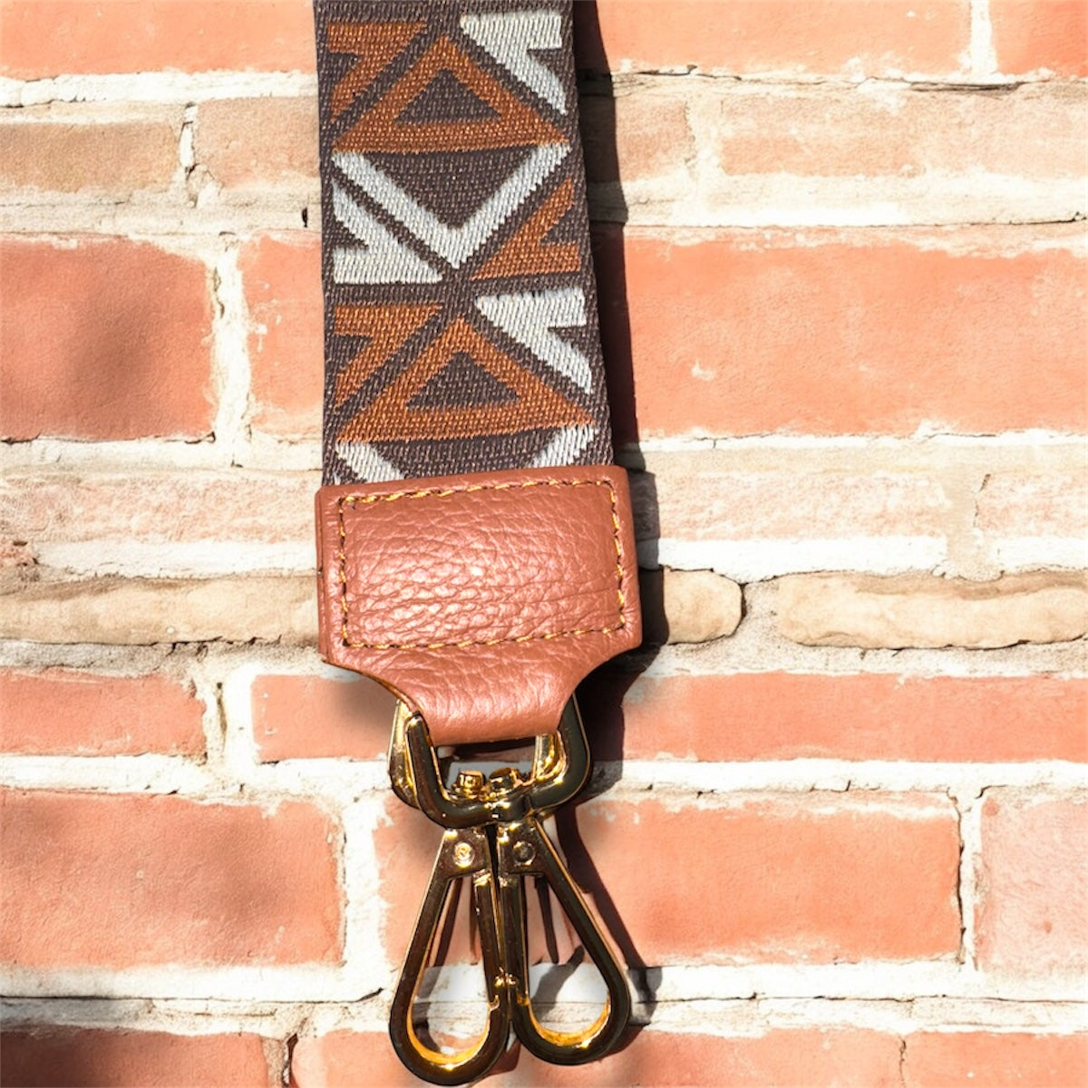 Statementgurt/Taschenriemen/ Cognac