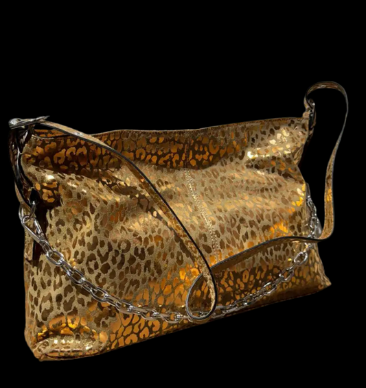 Tasche Leo Metallic Love Bag