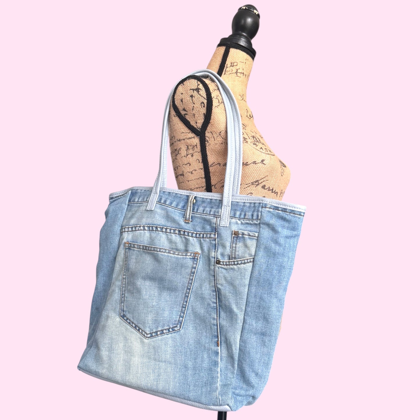 Jeans Schultertasche