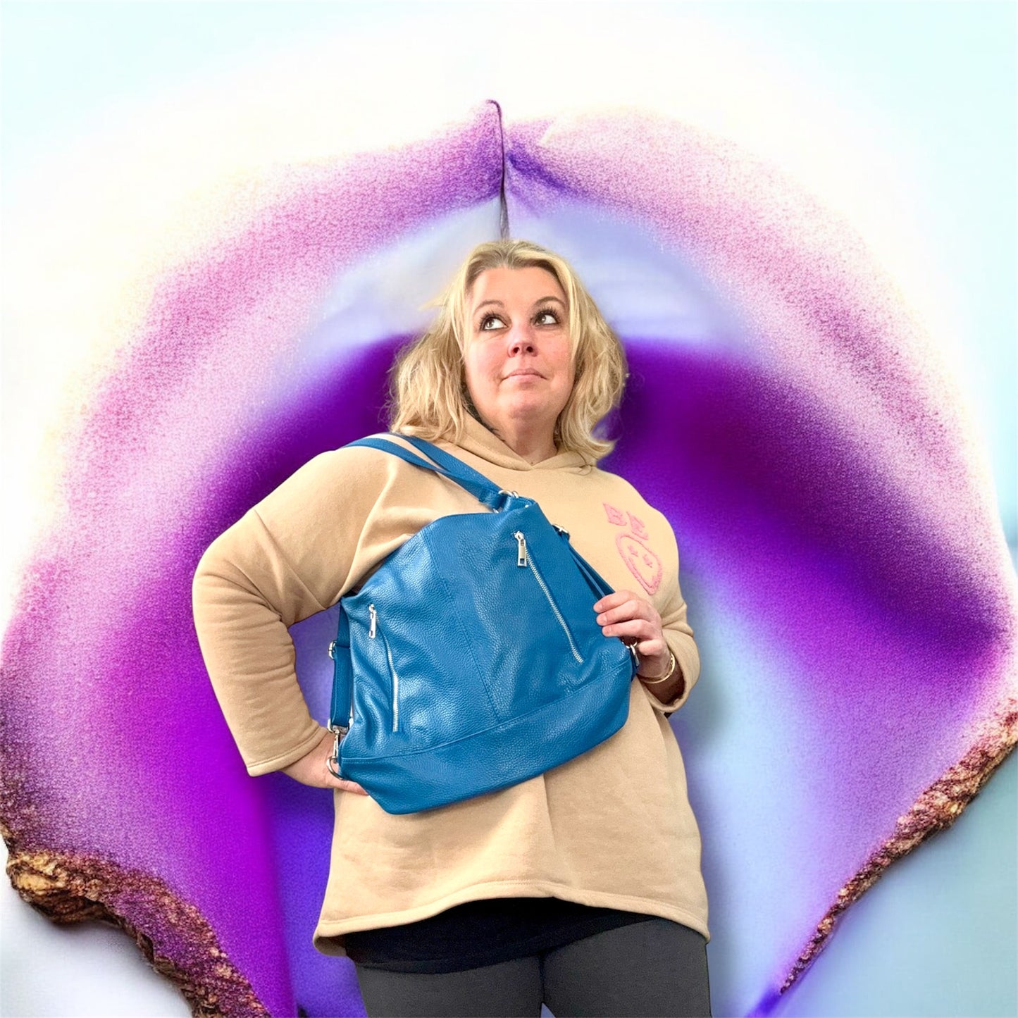 Tasche 2 in 1 Rucksacktasche