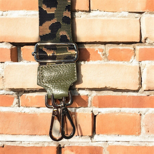 Statementgurt/ Trageriemen/ Olivgrün