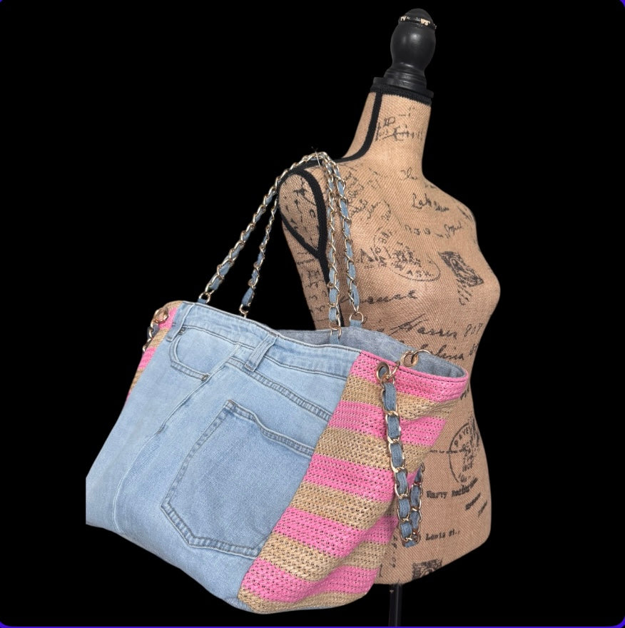 `All In`Jeanstasche