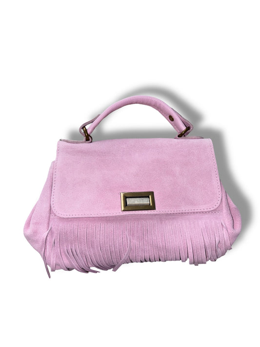 Fransen Tasche Wildleder