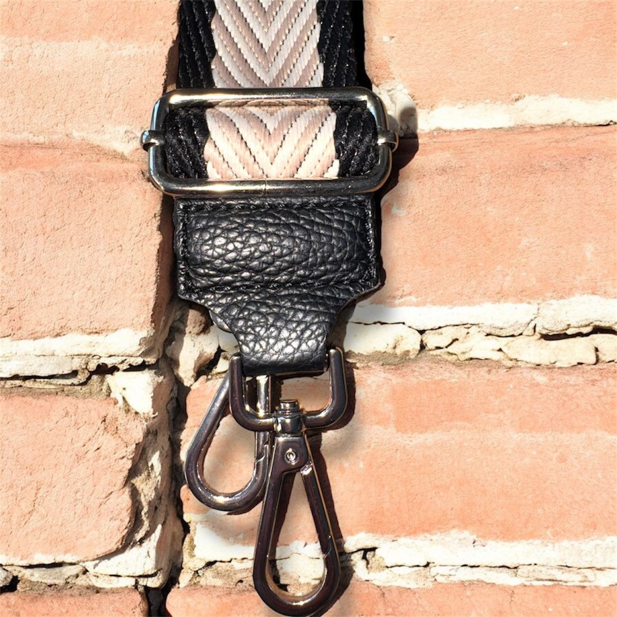 Statementgurt/Taschenriemen/ Schwarz