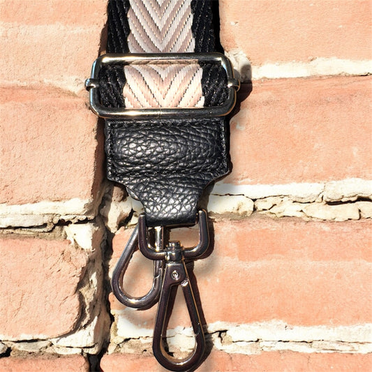 Statementgurt/Taschenriemen/ Schwarz