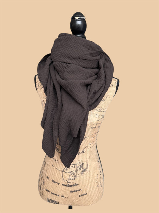 Ausverkauft Halstuch XXL Musselin