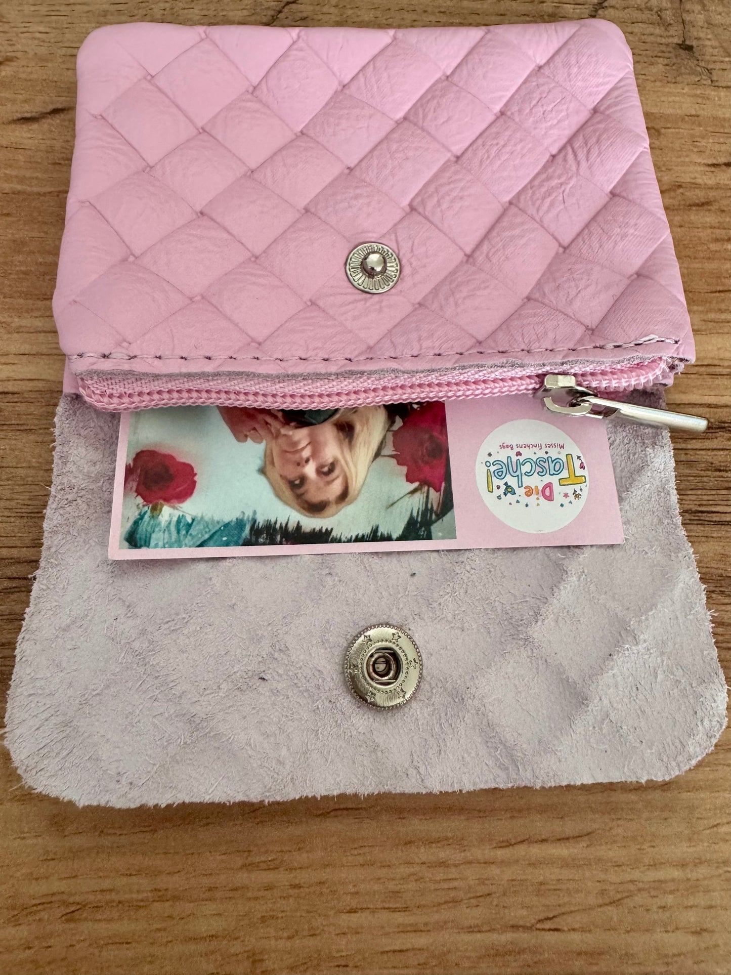 Kleine Geldbörse `Waben`